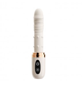 MizzZee - QUYOU Cannon Machine Thrusting Rubbing Beads Vibrator (Smart APP Model - Chargeable)